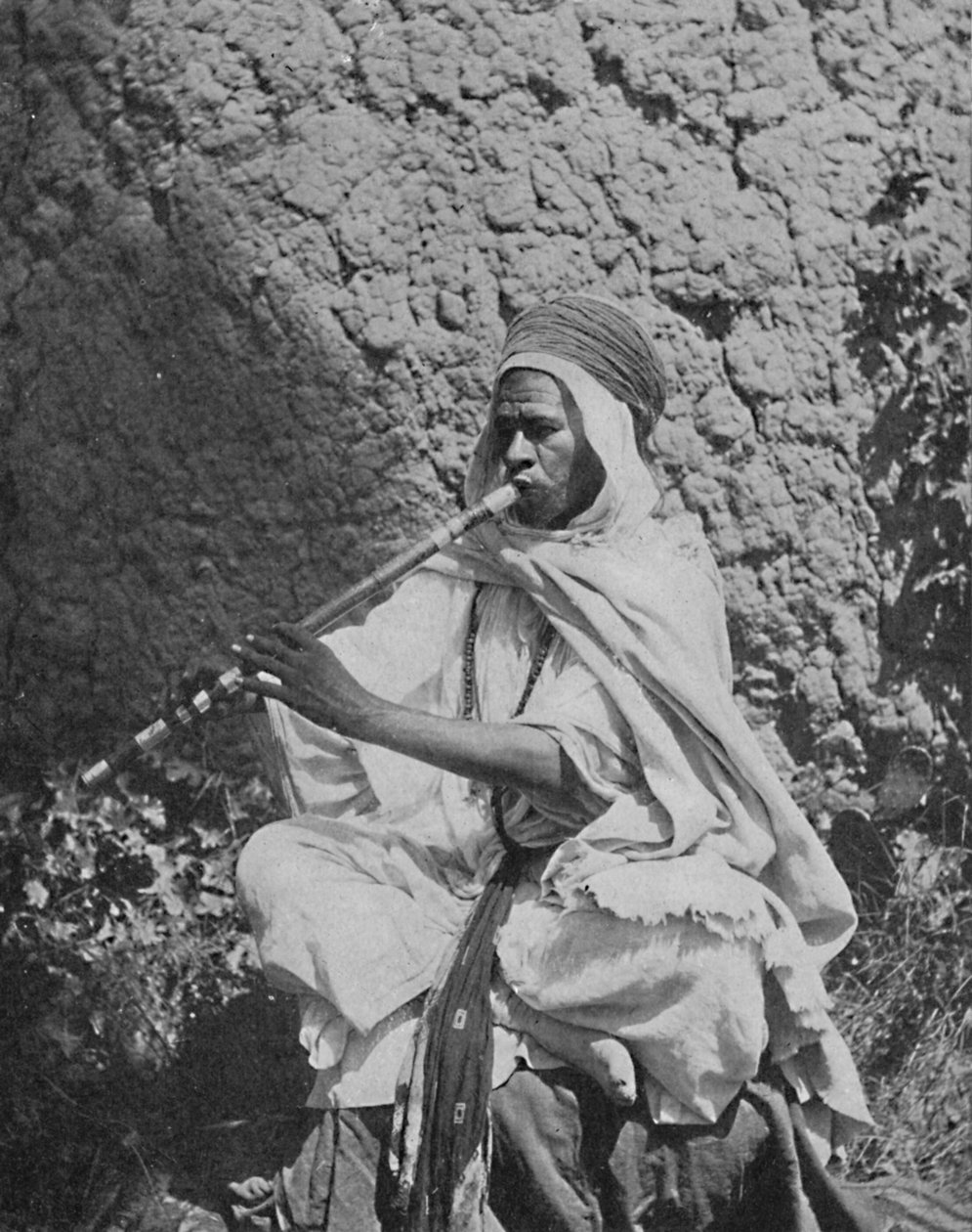 अल्जीरियाई मूल बांसुरी वादक, 1912 द्वारा अज्ञात