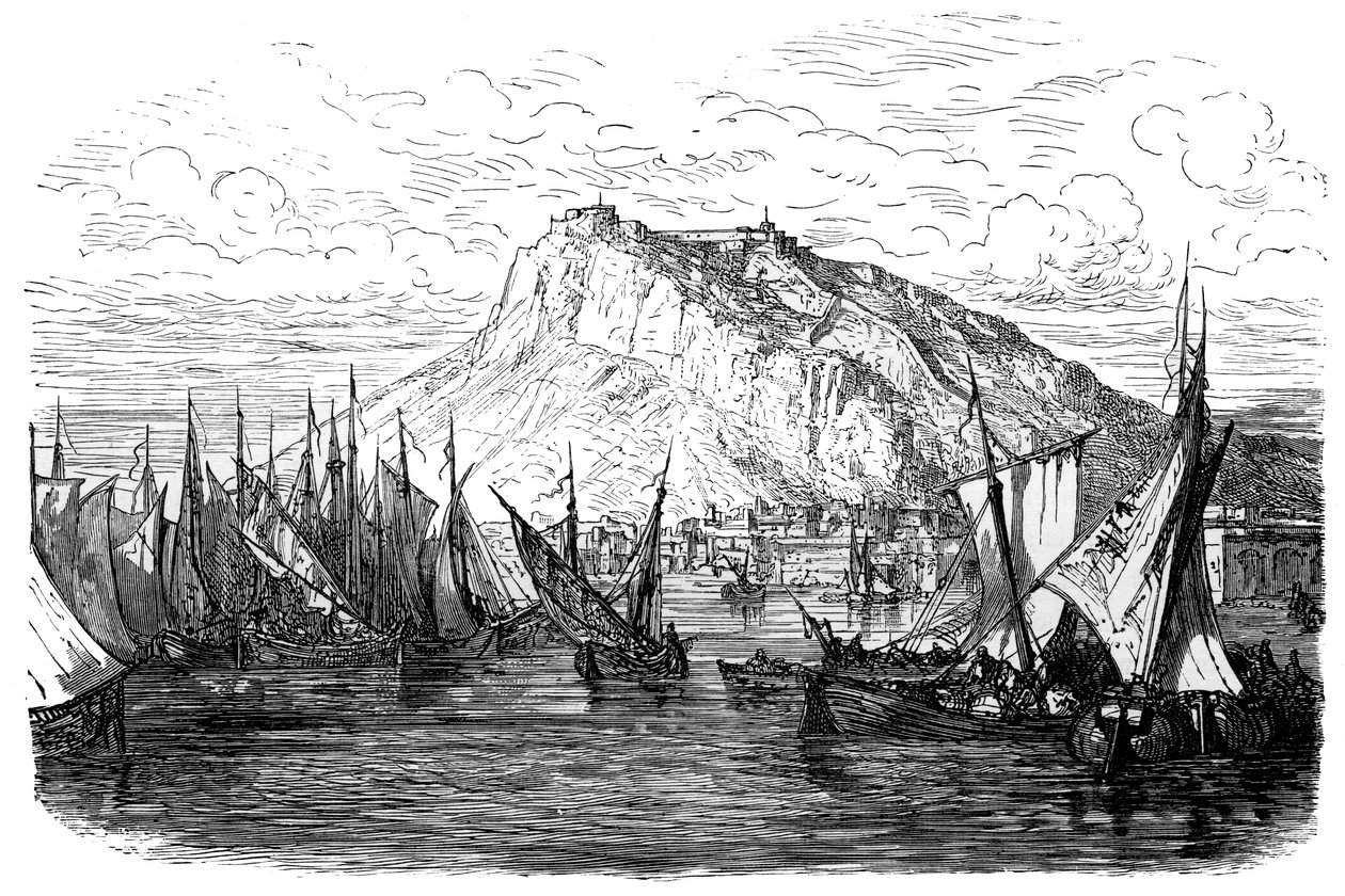 एलिकांटे, स्पेन, c1890 द्वारा अज्ञात