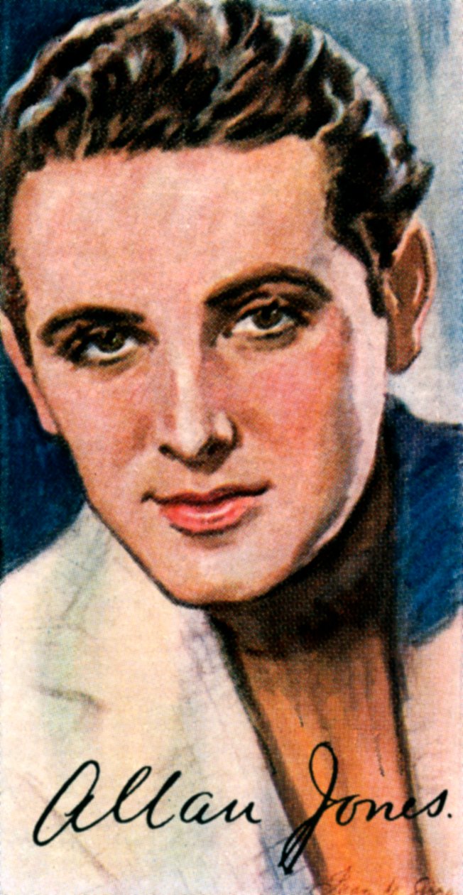 एलन जोन्स, 1907-1992, अमेरिकी अभिनेता और गायक, 20 वीं सदी द्वारा अज्ञात