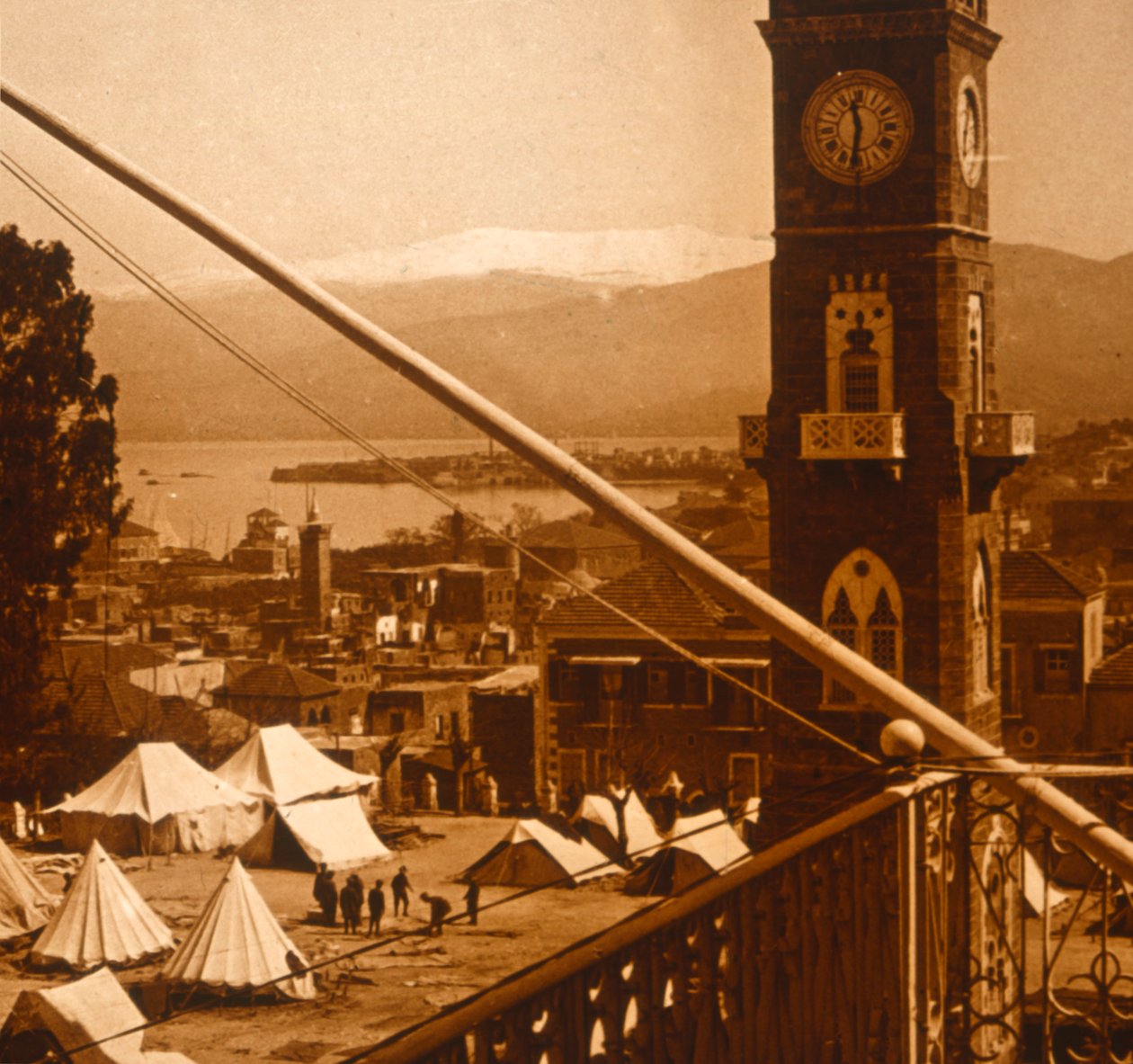 संबद्ध शिविर, थेसालोनिकी, ग्रीस, c1914-c1918 द्वारा अज्ञात