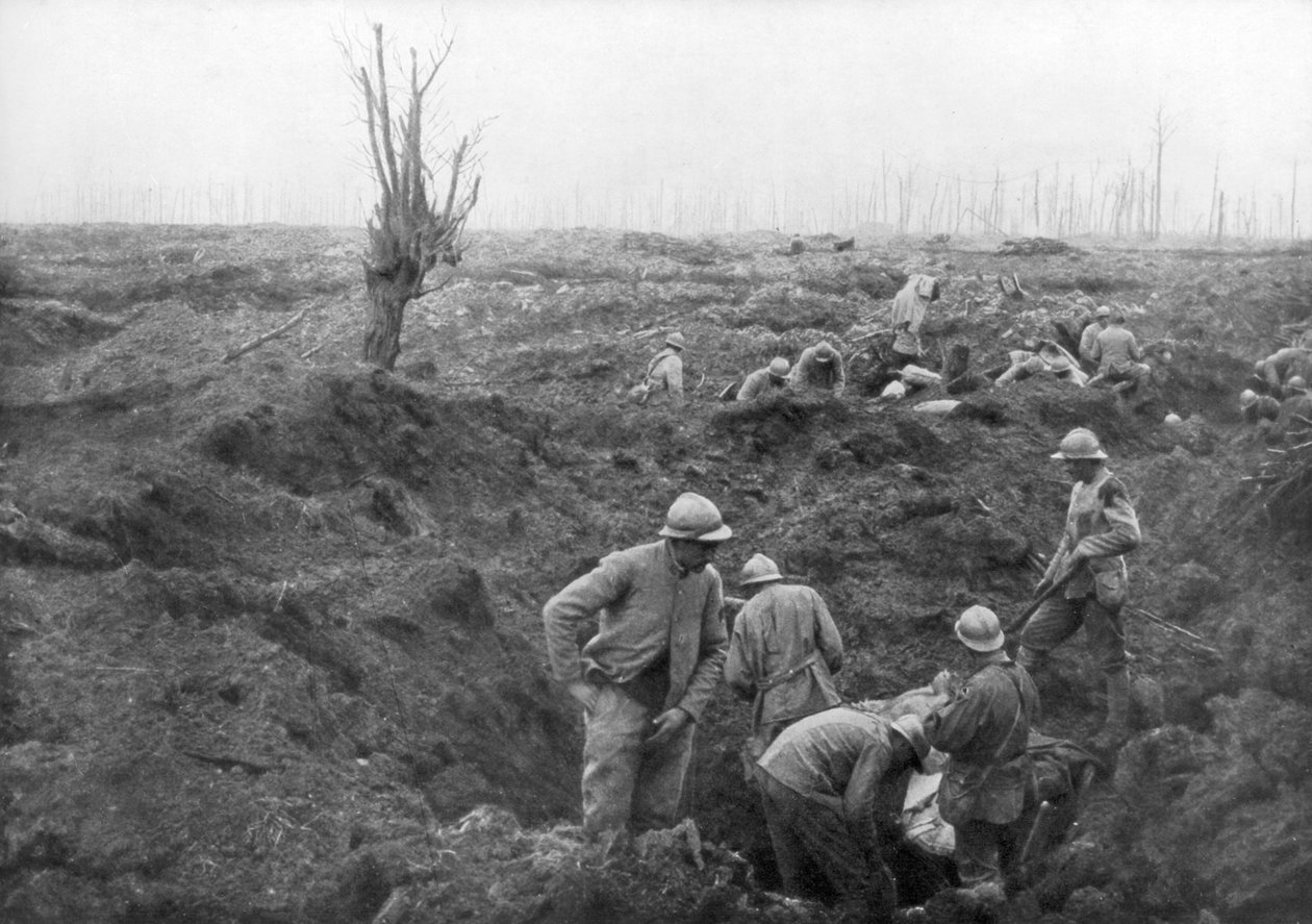 मित्र देशों की सेना, 31 जुलाई 1917 को यसर नहर, बेल्जियम, 1926 द्वारा अज्ञात