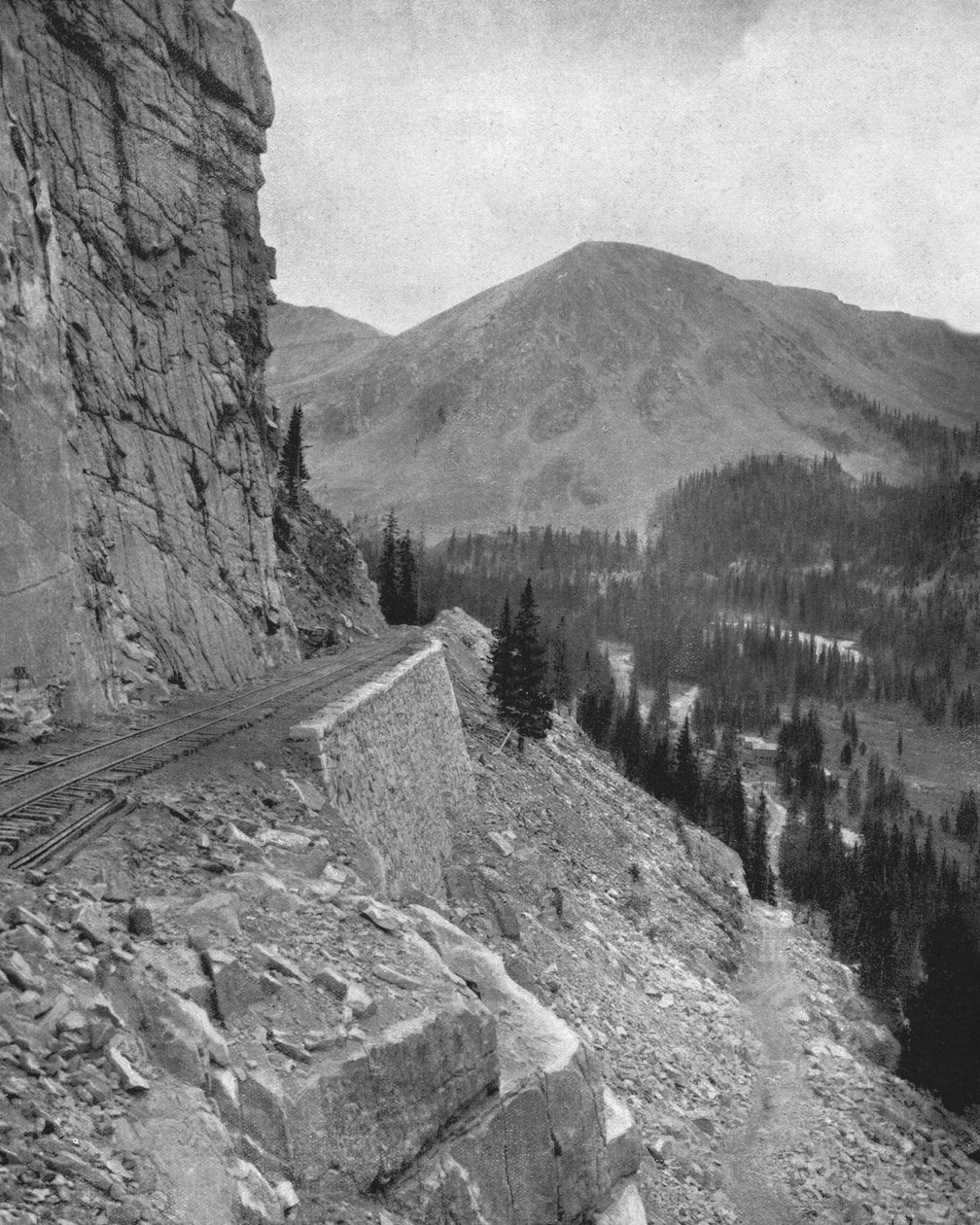 अल्पाइन पास, कोलोराडो, संयुक्त राज्य अमेरिका, c1900। द्वारा अज्ञात