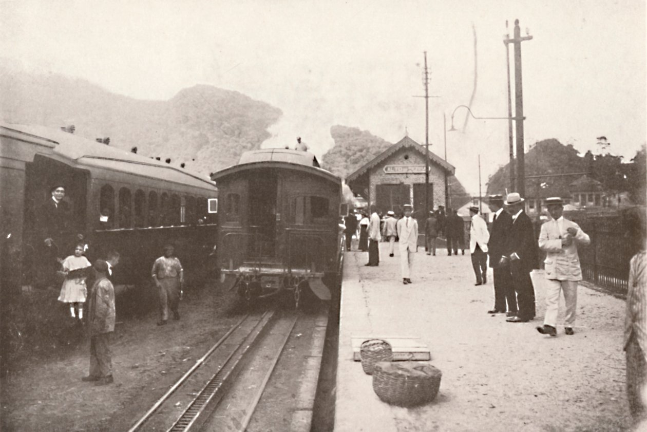 ऑल्टो डा सेरा: पेट्रोपोलिस - लियोपोल्डिना रेलवे, 1914 द्वारा अज्ञात