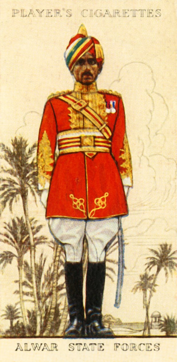 अलवर राज्य बल, 1936। द्वारा अज्ञात