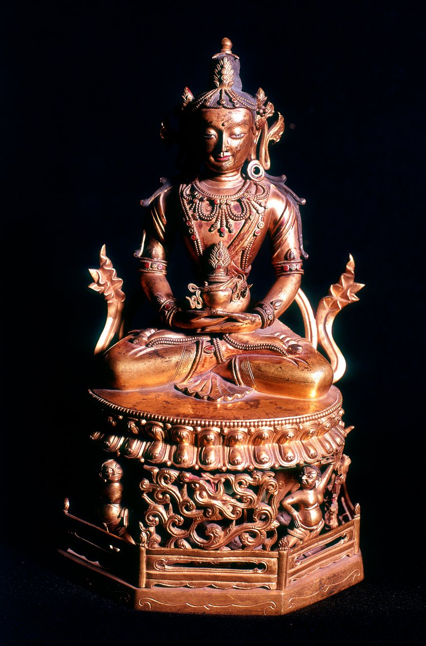 अमिताभ बुद्ध, 18 वीं शताब्दी द्वारा अज्ञात