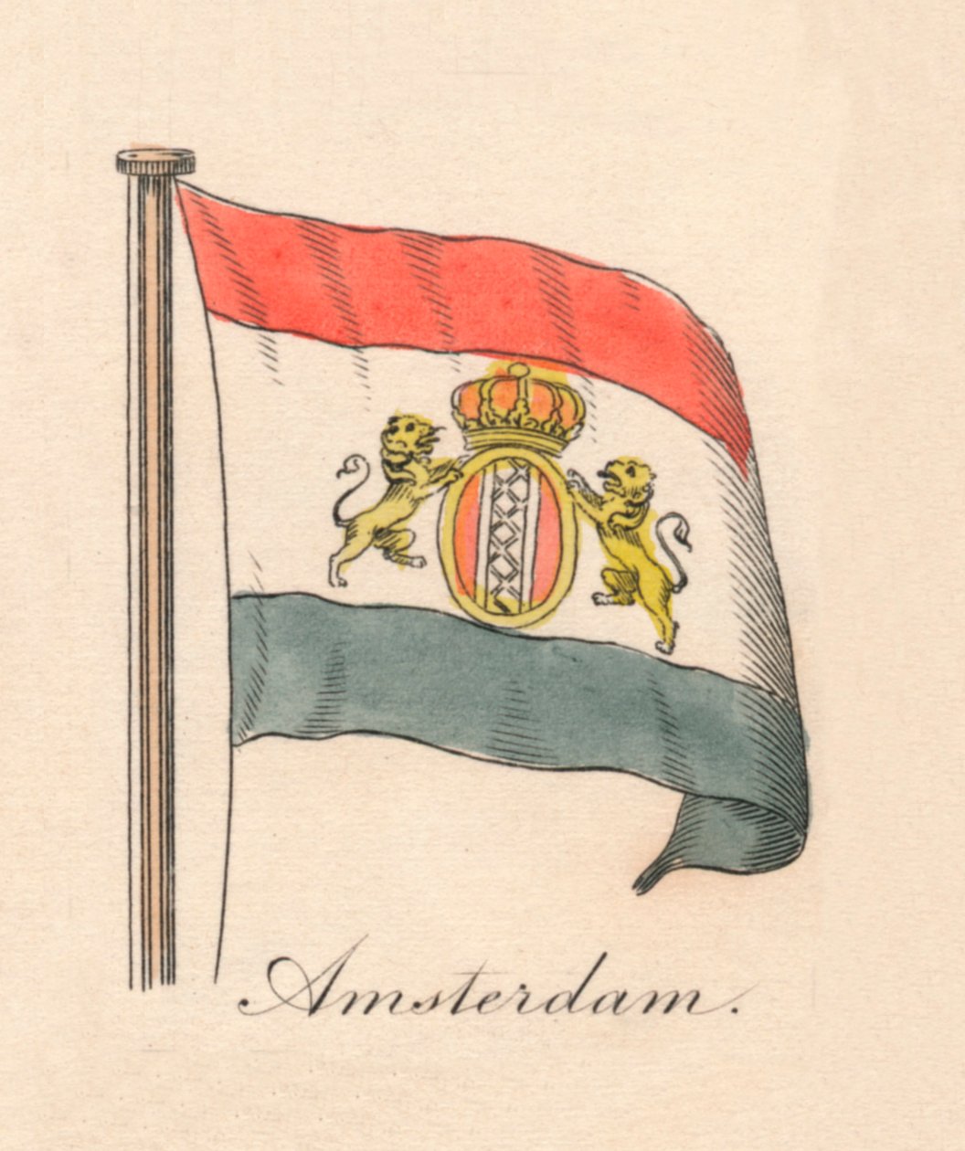 एम्स्टर्डम, 1838 द्वारा अज्ञात