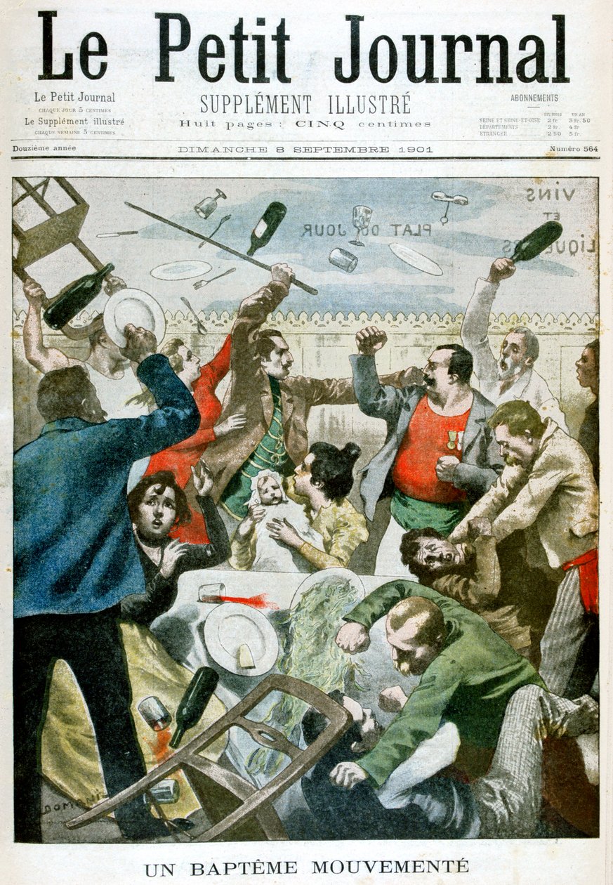 एक घटना बपतिस्मा, 1901 द्वारा अज्ञात
