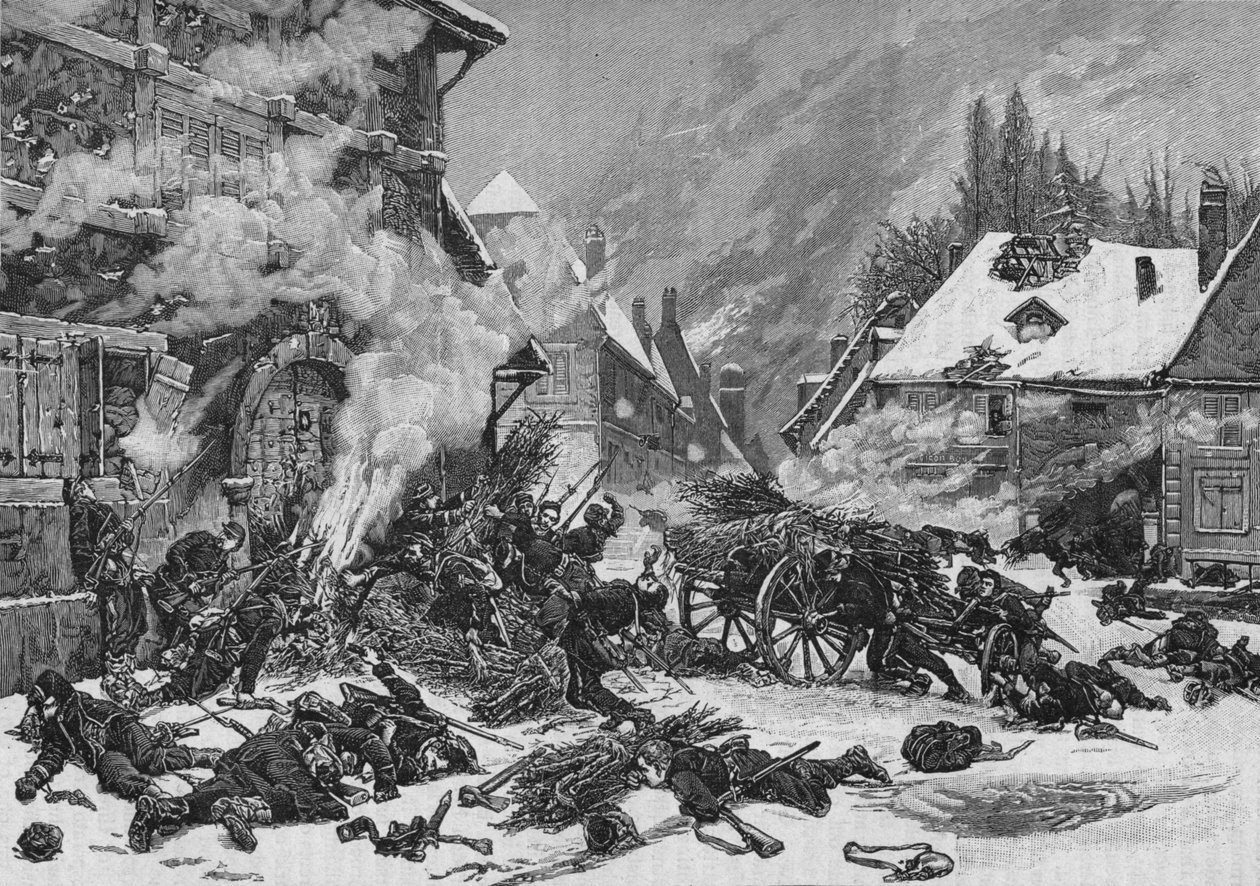 एक हादसा विलेक्सएक्सल की लड़ाई में, 1902 द्वारा अज्ञात