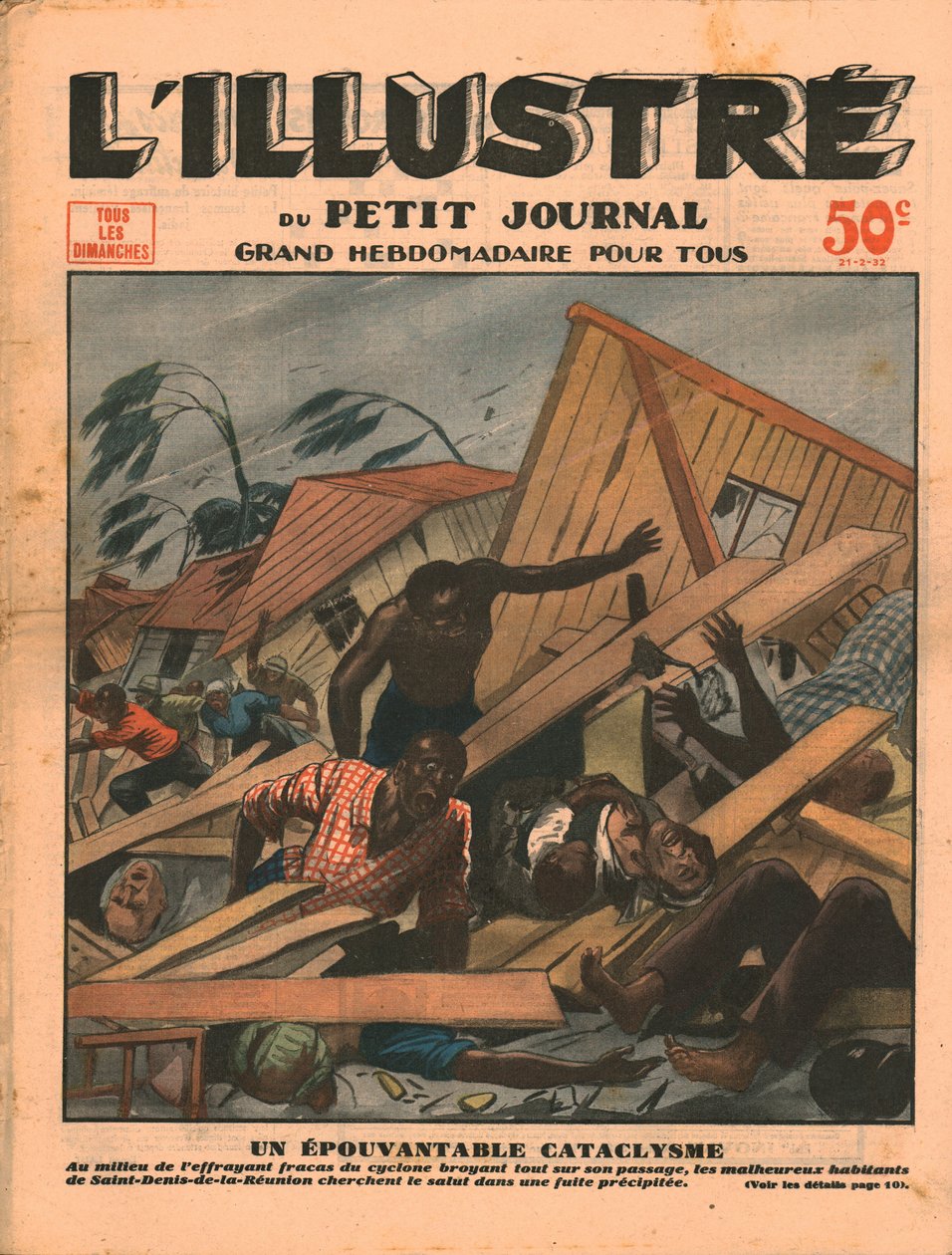 एक भयावह प्रलय, 1932। द्वारा अज्ञात