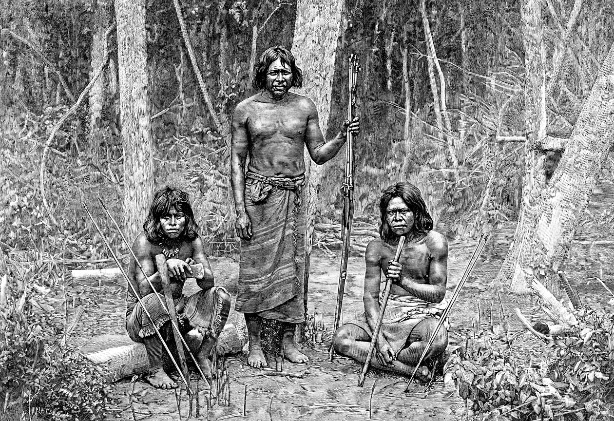 कम से कम भारतीय, उत्तरी चाको, पैराग्वे, 1895 द्वारा अज्ञात