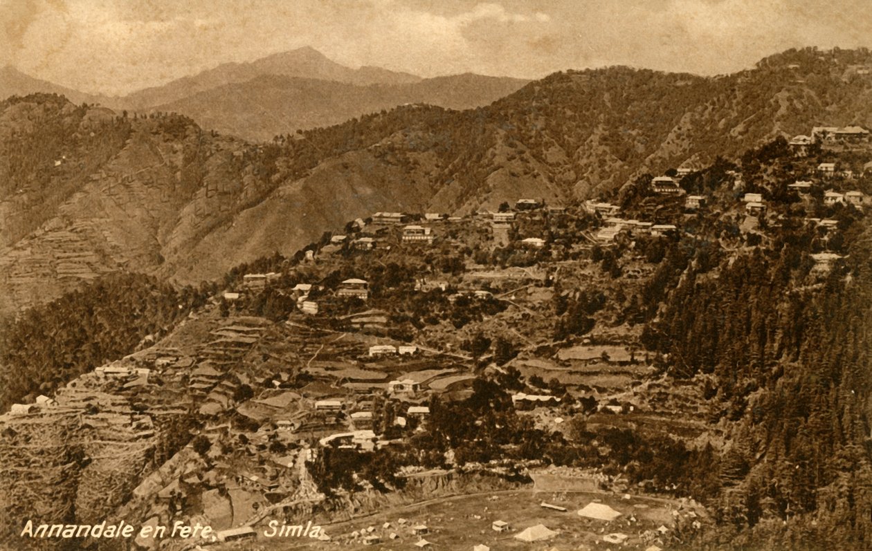 एन्नाडेल एन फेते - सिमला, c1918-c1939। द्वारा अज्ञात