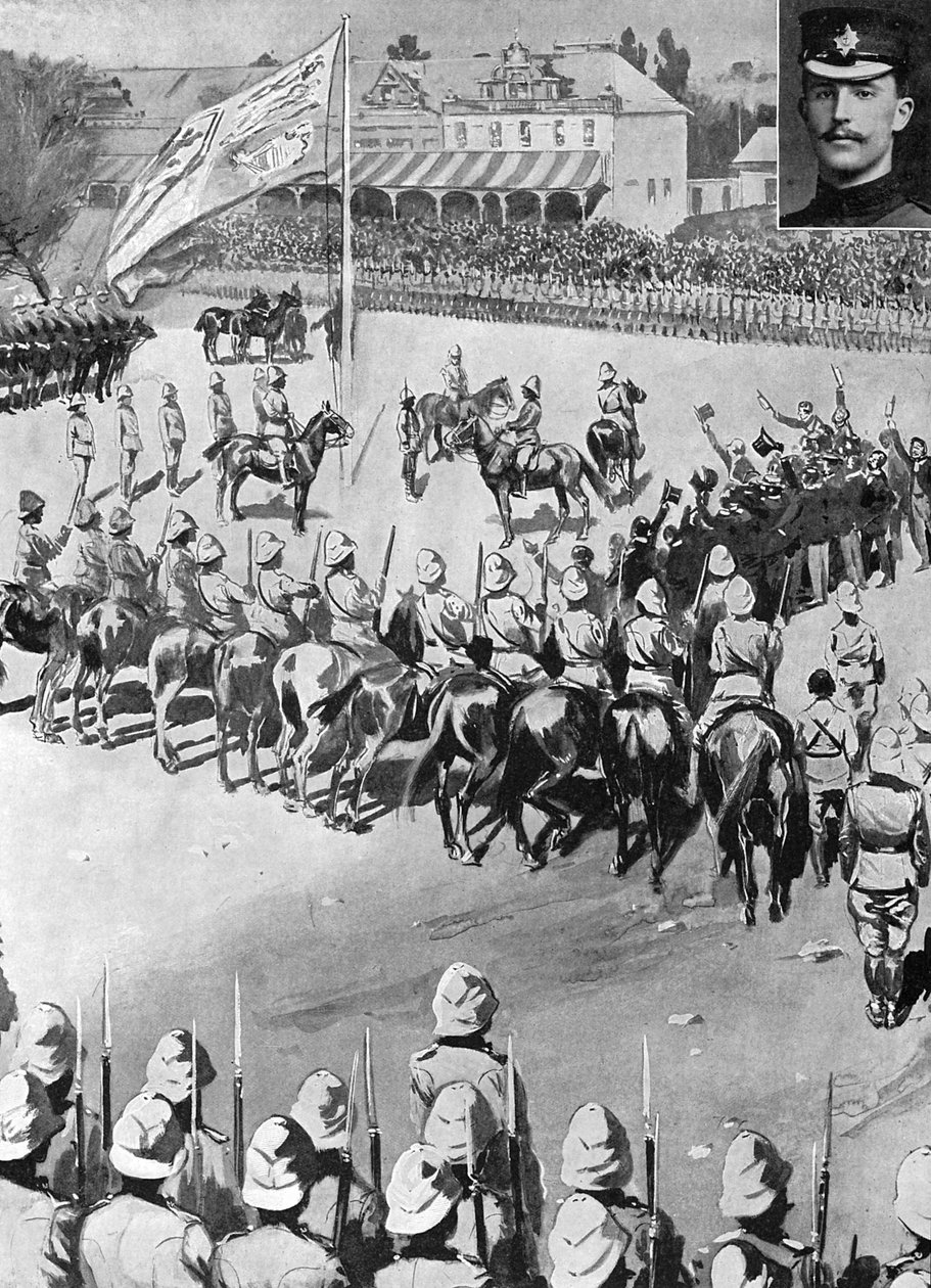 ऑरेंज फ्री स्टेट का अनुबंध, द्वितीय बोअर युद्ध, 28 मई 1900। द्वारा अज्ञात