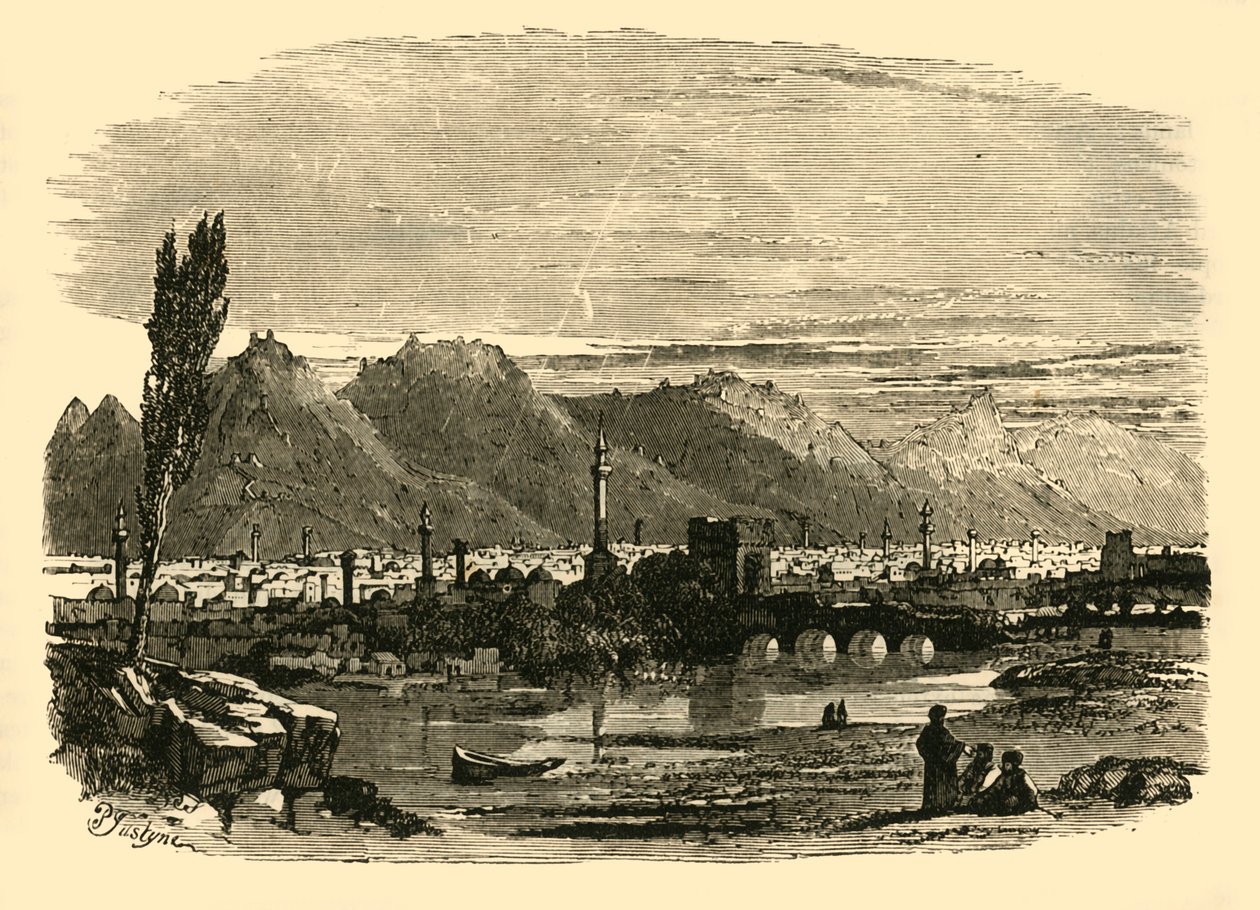 सीरिया में एंटिओच, 1890। द्वारा अज्ञात