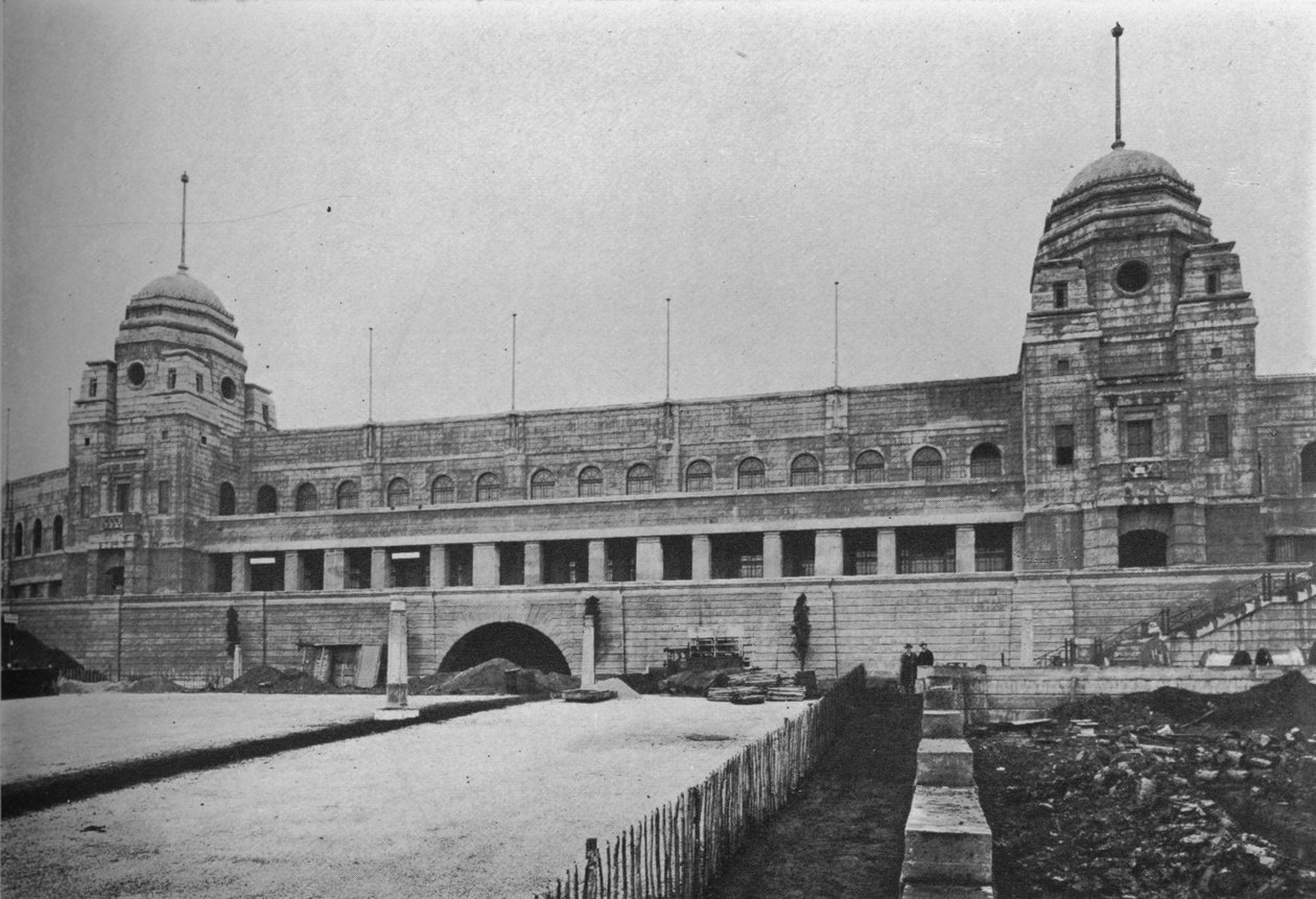 वेम्बली स्टेडियम, ब्रिटिश साम्राज्य प्रदर्शनी, लंदन, 1924 के लिए दृष्टिकोण द्वारा अज्ञात