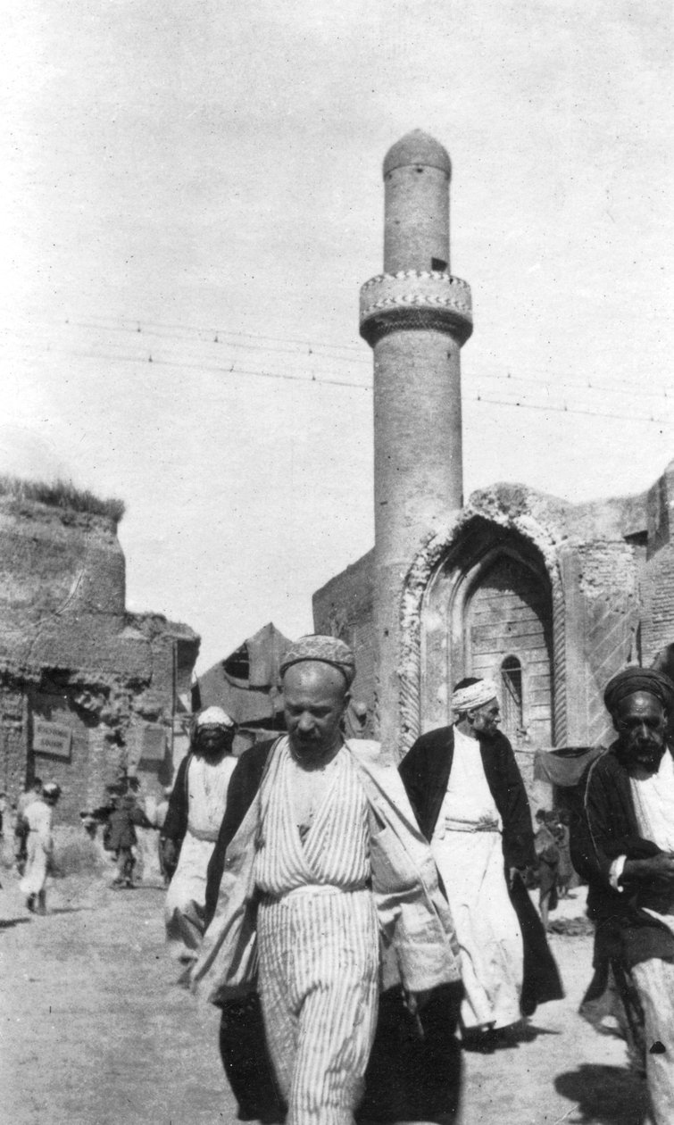 अरब सड़क दृश्य, इराक, 1917-1919 द्वारा अज्ञात