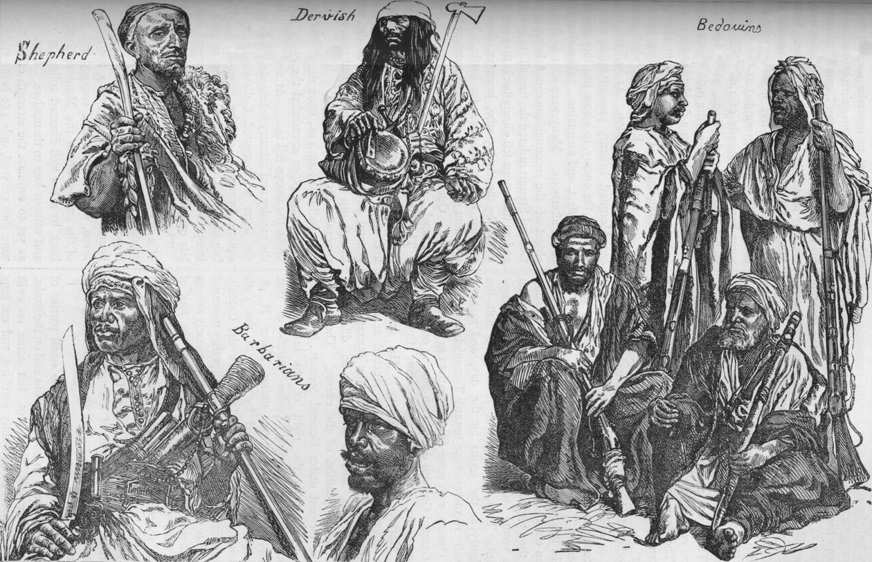 सौदान के अरब, c1881-85 द्वारा अज्ञात