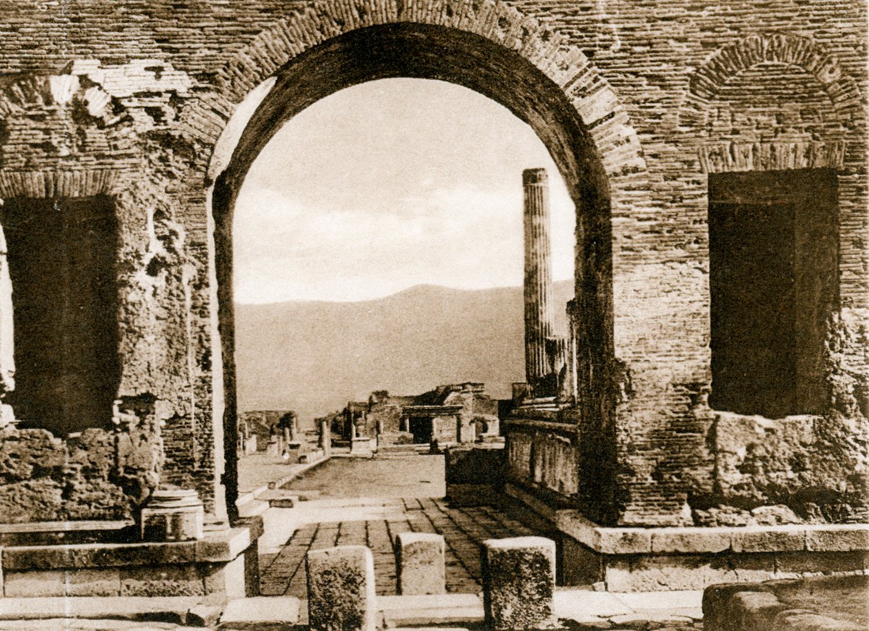 Arco di Nerone, Pompeii, इटली, c1900s द्वारा अज्ञात