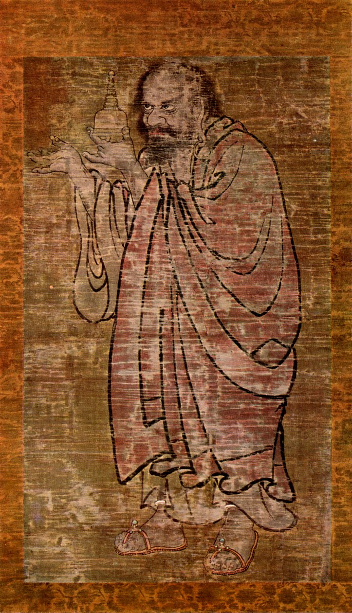 अरहत, एक चीन, सोंग राजवंश, c960-1279 1925 को पकड़े हुए द्वारा अज्ञात