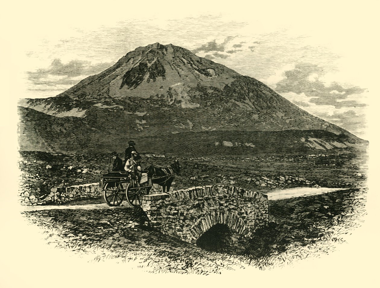 अरिगल पर्वत, 1898। द्वारा अज्ञात