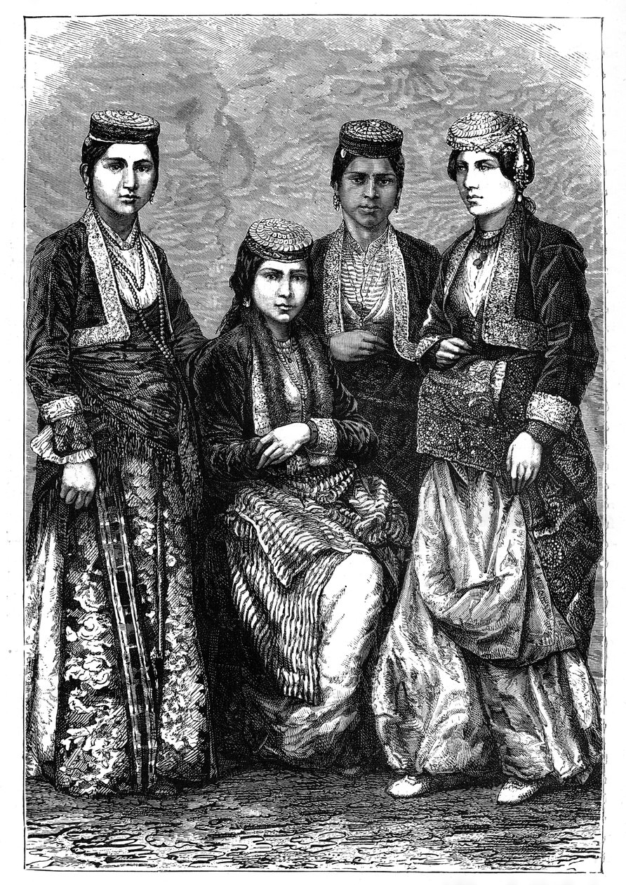 आर्मीनियाई महिलाओं, c1890 द्वारा अज्ञात