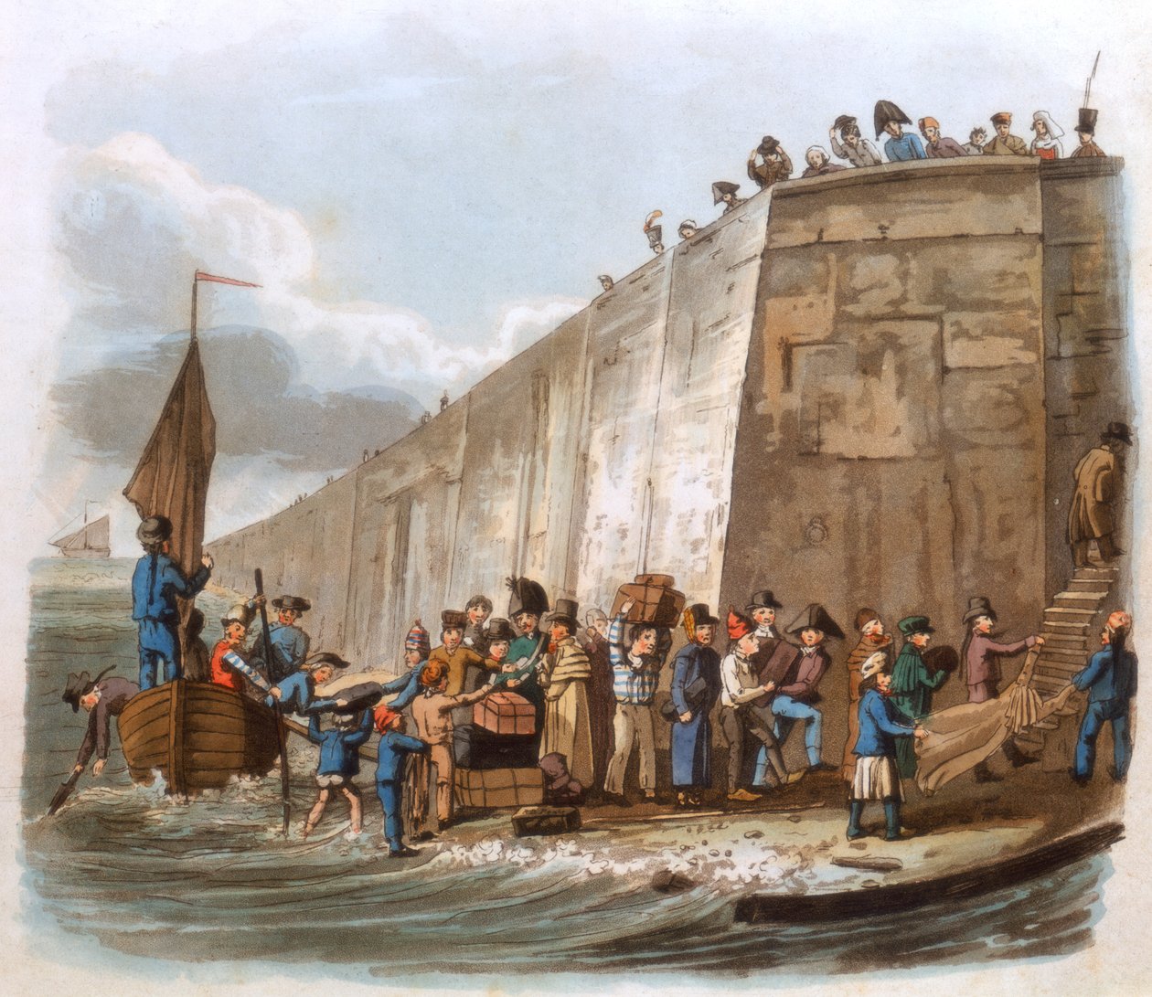 1816 में कैलिस में आगमन द्वारा अज्ञात
