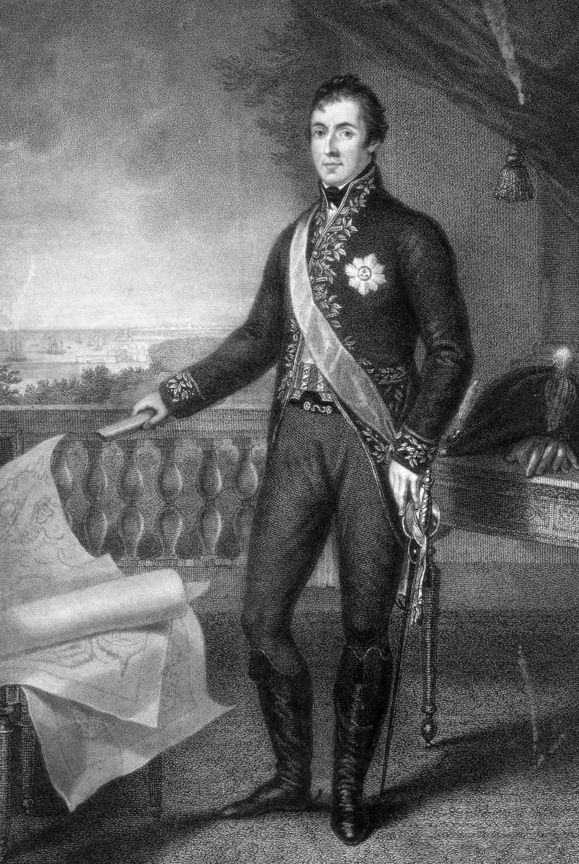 आर्थर वेलेस्ले 1769-1852, वेलिंगटन के 1 के ड्यूक, 19 वीं शताब्दी द्वारा अज्ञात
