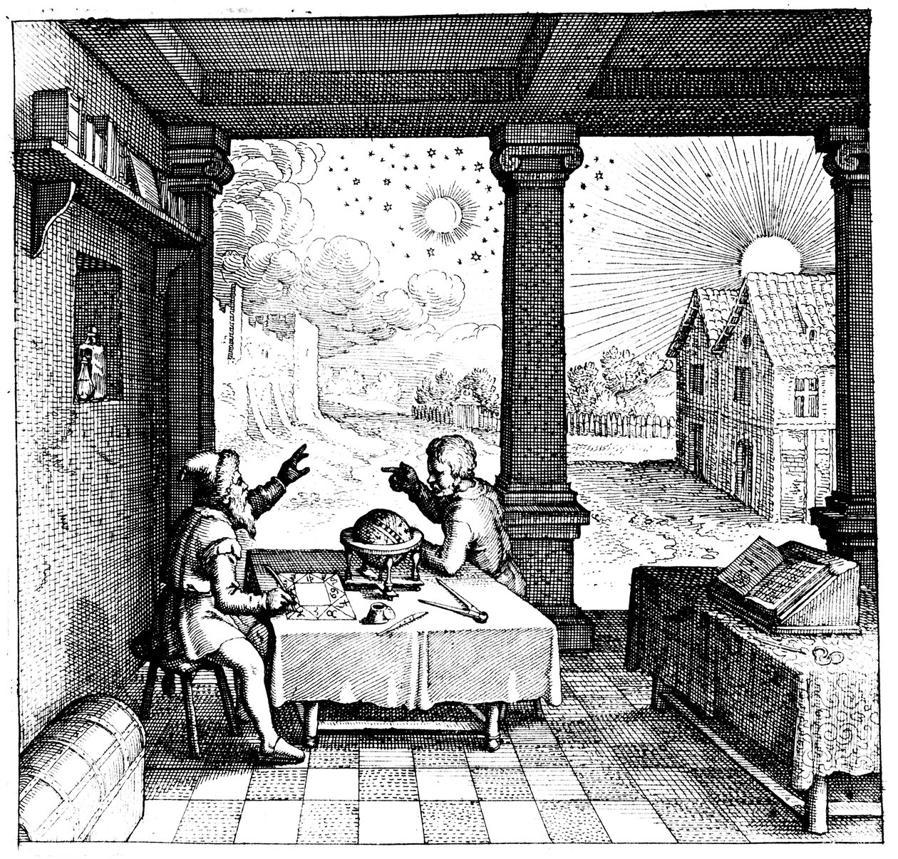 कुंडली तैयार करने वाले ज्योतिषी, 1617-1619 द्वारा अज्ञात