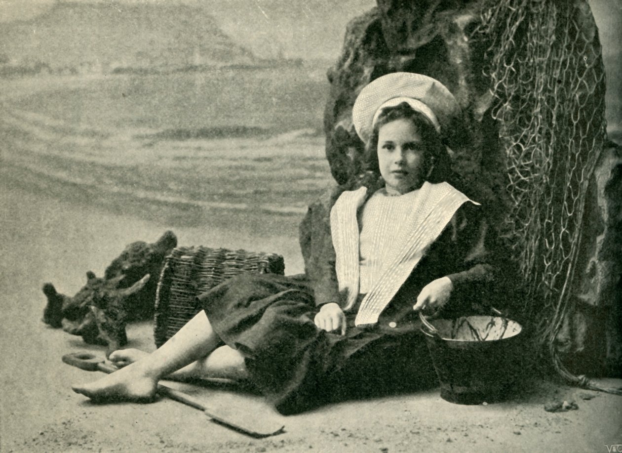 सीसाइड पर, 1902। द्वारा अज्ञात