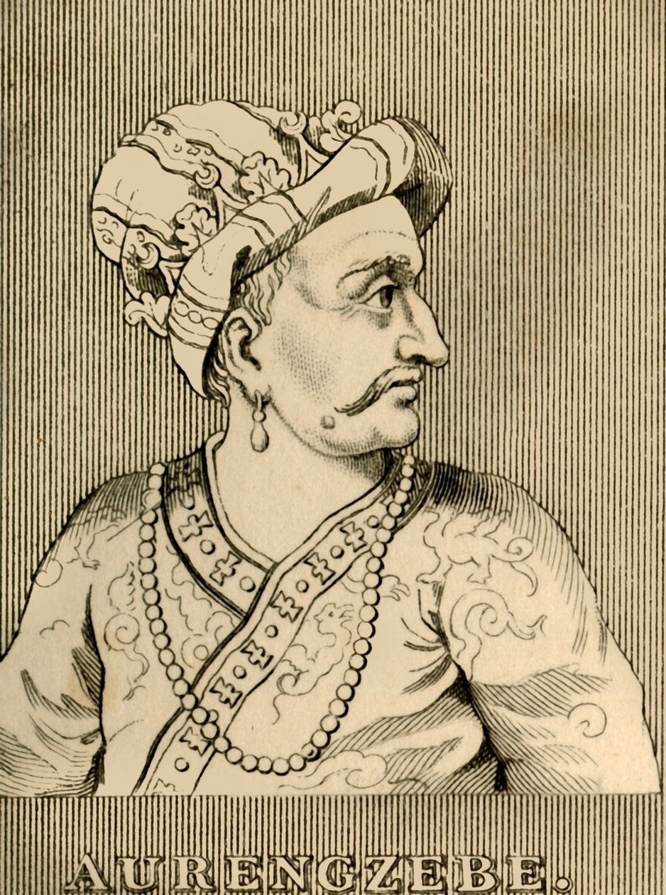 औरेंगजेब, 1618-1707, 1830। द्वारा अज्ञात