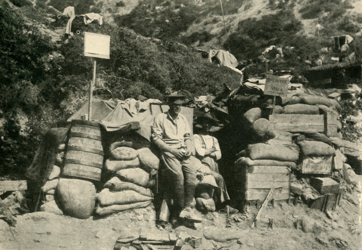 तुर्की में ऑस्ट्रेलियाई सेना, प्रथम विश्व युद्ध, 1915, c1920। द्वारा अज्ञात