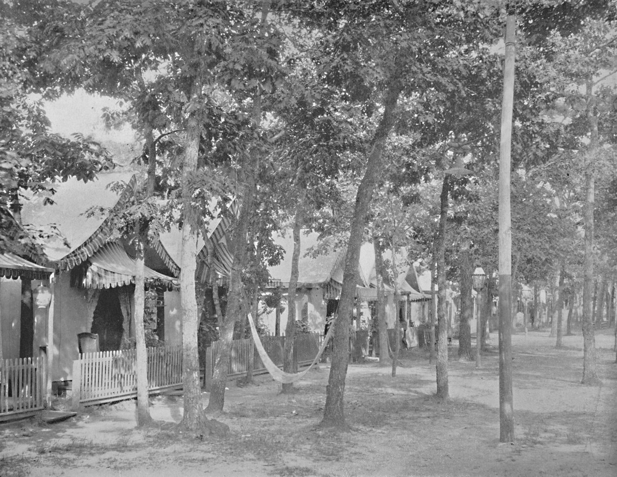 एवेन्यू ऑफ टेंट, ओशन ग्रोव, न्यू जर्सी, सी 1897। द्वारा अज्ञात