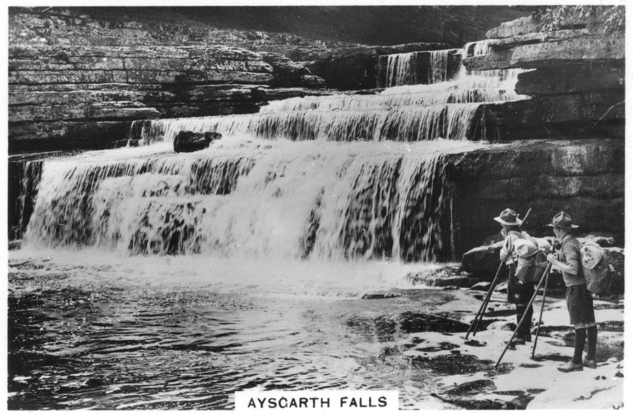 ऐसगर्थ फॉल्स, वेन्सलेडेल, यॉर्कशायर डेल्स, 1937 द्वारा अज्ञात