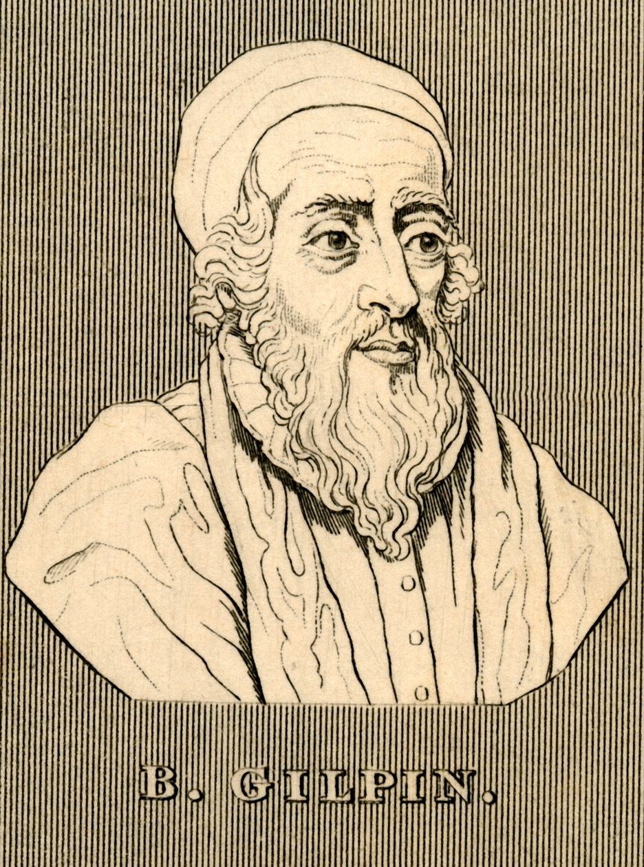 बी। गिलपिन, 1517-1583, 1830। द्वारा अज्ञात