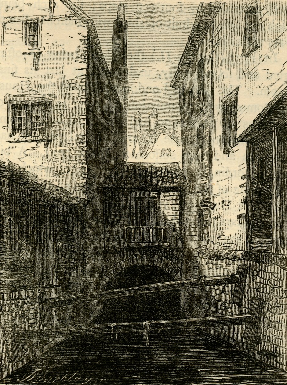 लाल शेर की पीठ, बेड़े से, c1872। द्वारा अज्ञात