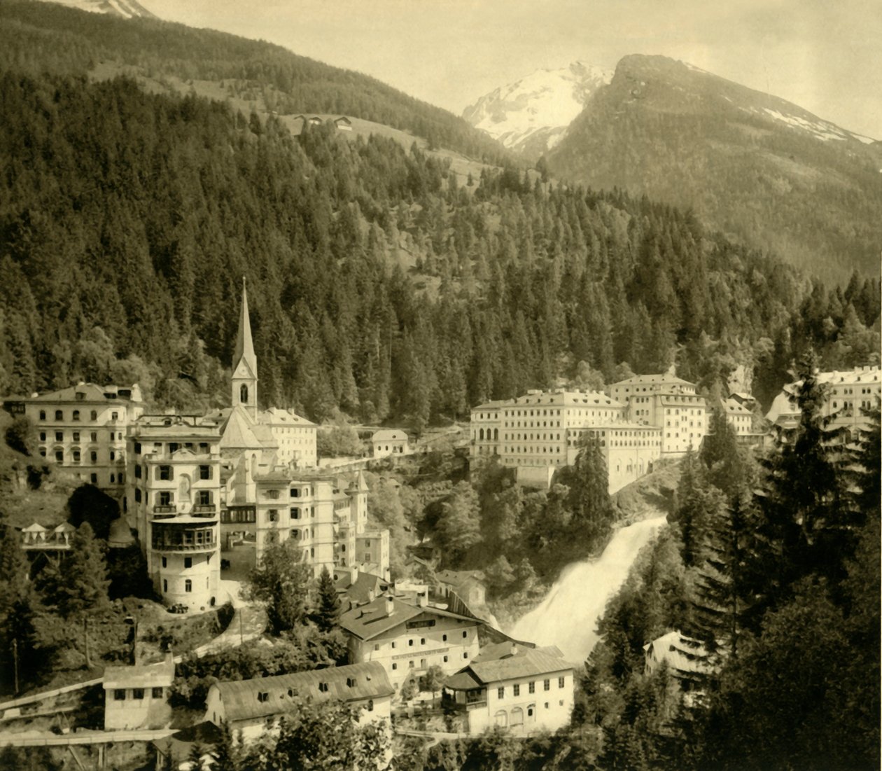 बैड गस्टिन, ऑस्ट्रिया, c1935। द्वारा अज्ञात