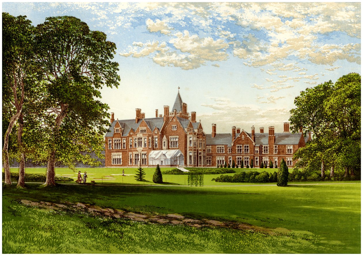 Bagshot Park, सरे, कनॉट के ड्यूक का घर, c1880। द्वारा अज्ञात