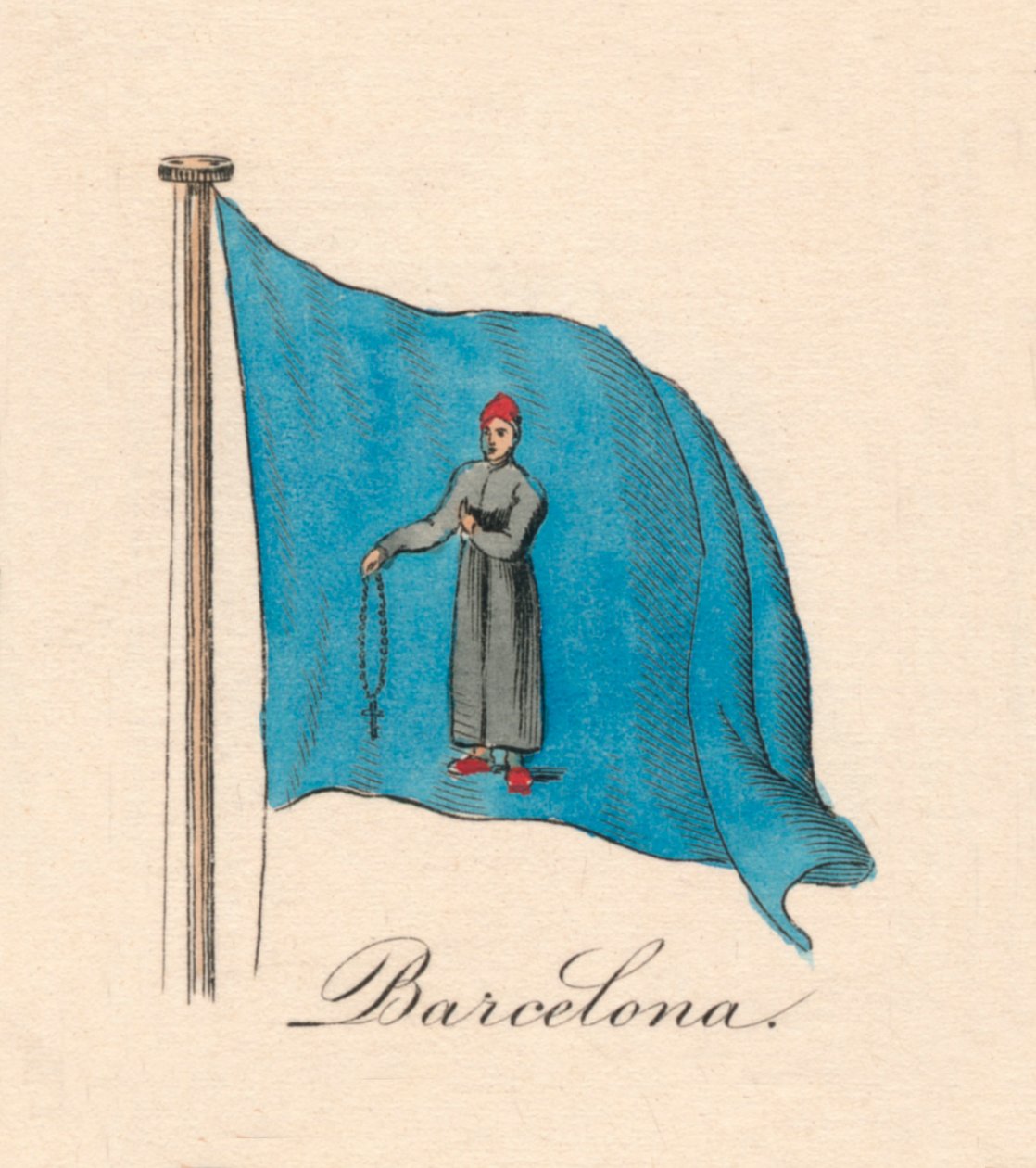 बार्सिलोना, 1838 द्वारा अज्ञात