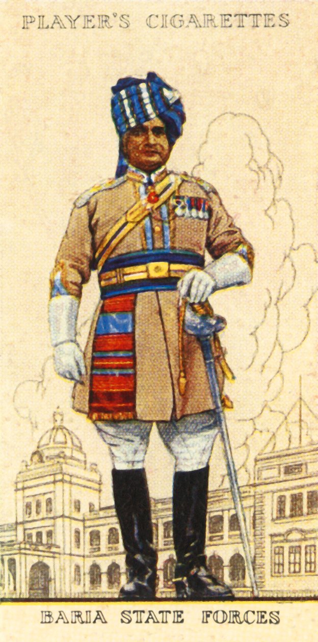 बैरिया राज्य बल, 1936। द्वारा अज्ञात