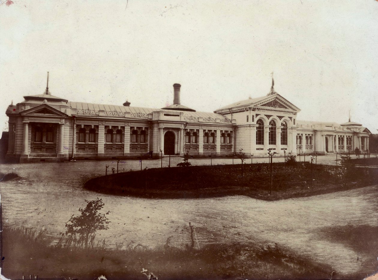 ज़ार निकोलस II, येसेंटुकी, रूस का स्नान घर, 1910। द्वारा अज्ञात