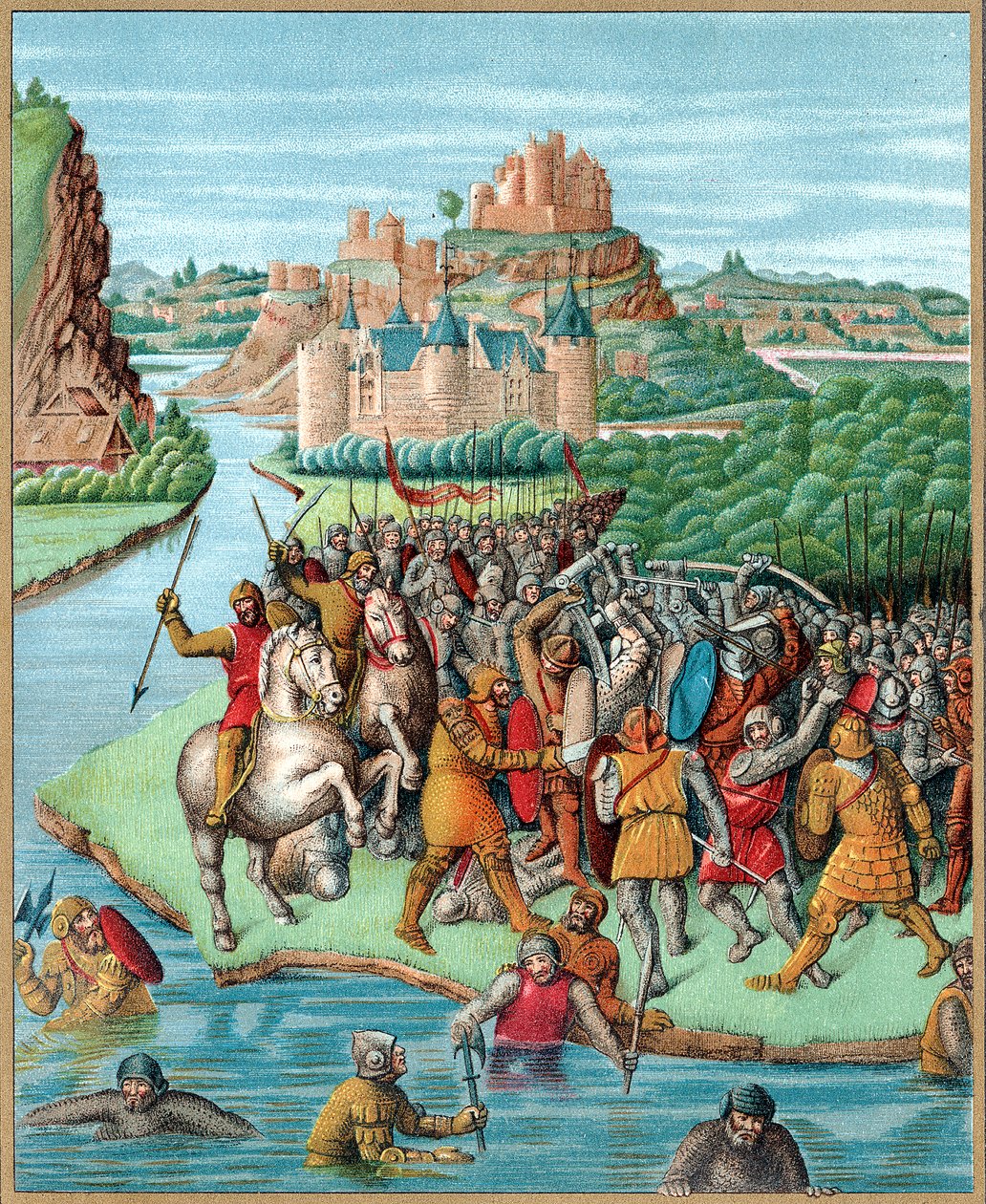 Bacchides और Jonathan, Maccabean Revolt, 160 BC, c19 वीं शताब्दी के बीच लड़ाई द्वारा अज्ञात
