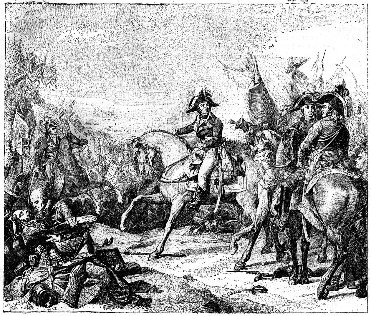 होवेनलिंडन, बावरिया की लड़ाई, 3 दिसंबर 1800 1882-1884 द्वारा अज्ञात