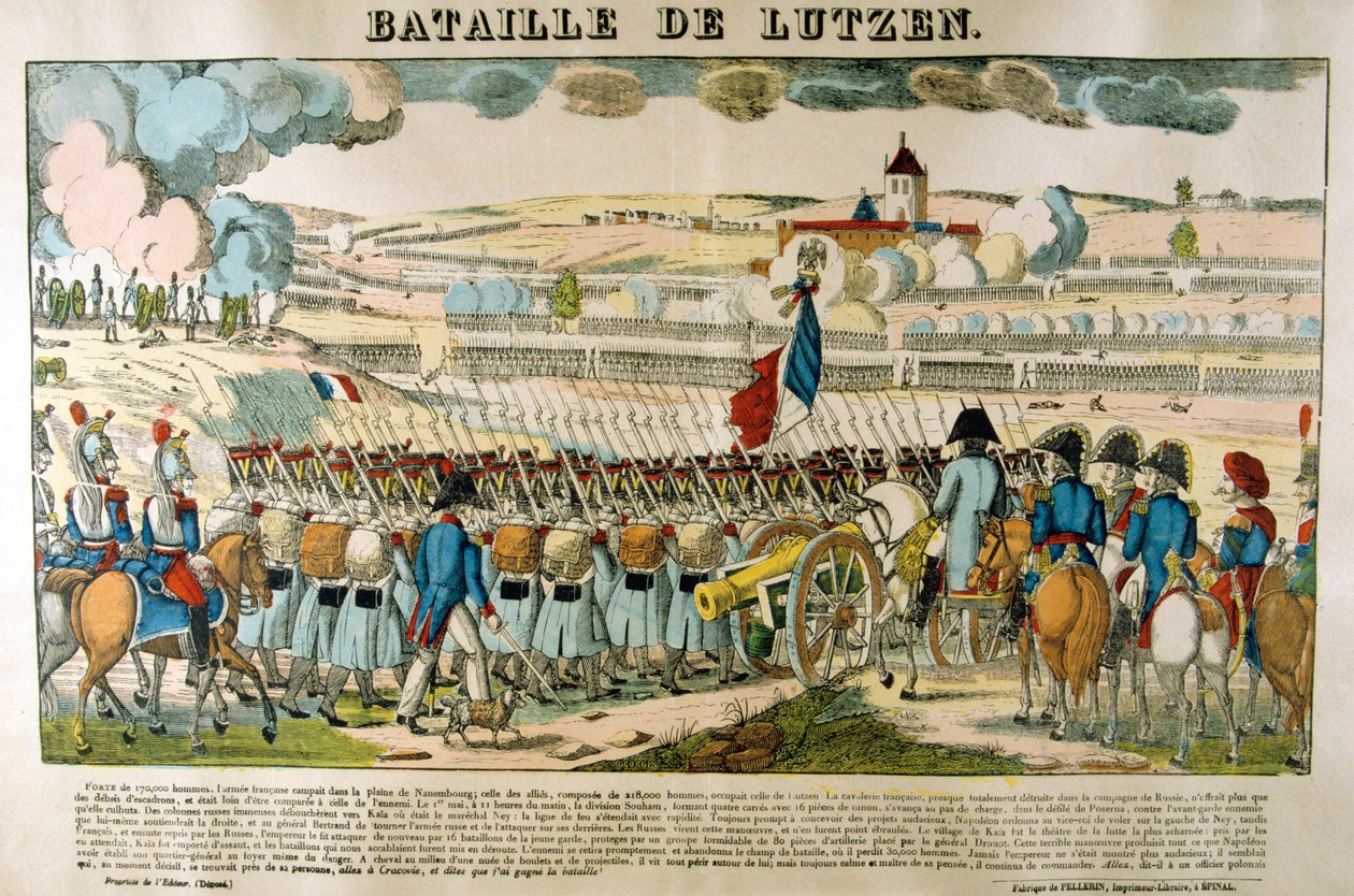 लूत्ज़ेन की लड़ाई, 2 मई 1813 द्वारा अज्ञात