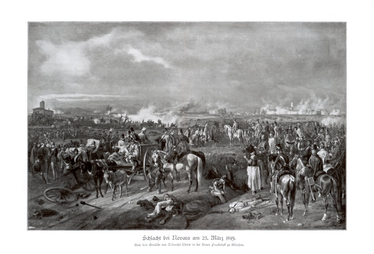 नोवारा, इटली की लड़ाई, 23 मार्च 1849, 1900 द्वारा अज्ञात