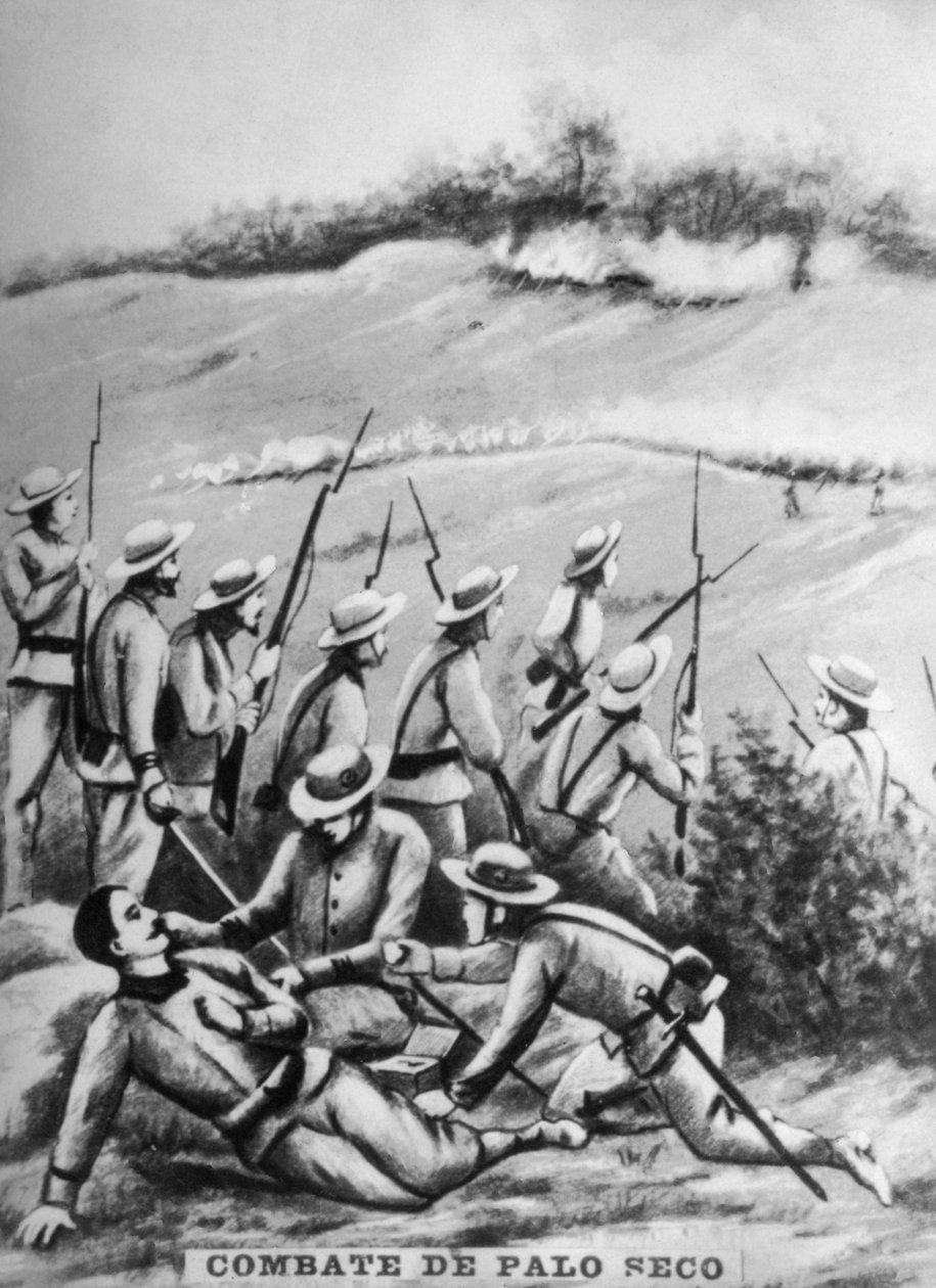 पालो सेको की लड़ाई, 1873, 1920 द्वारा अज्ञात