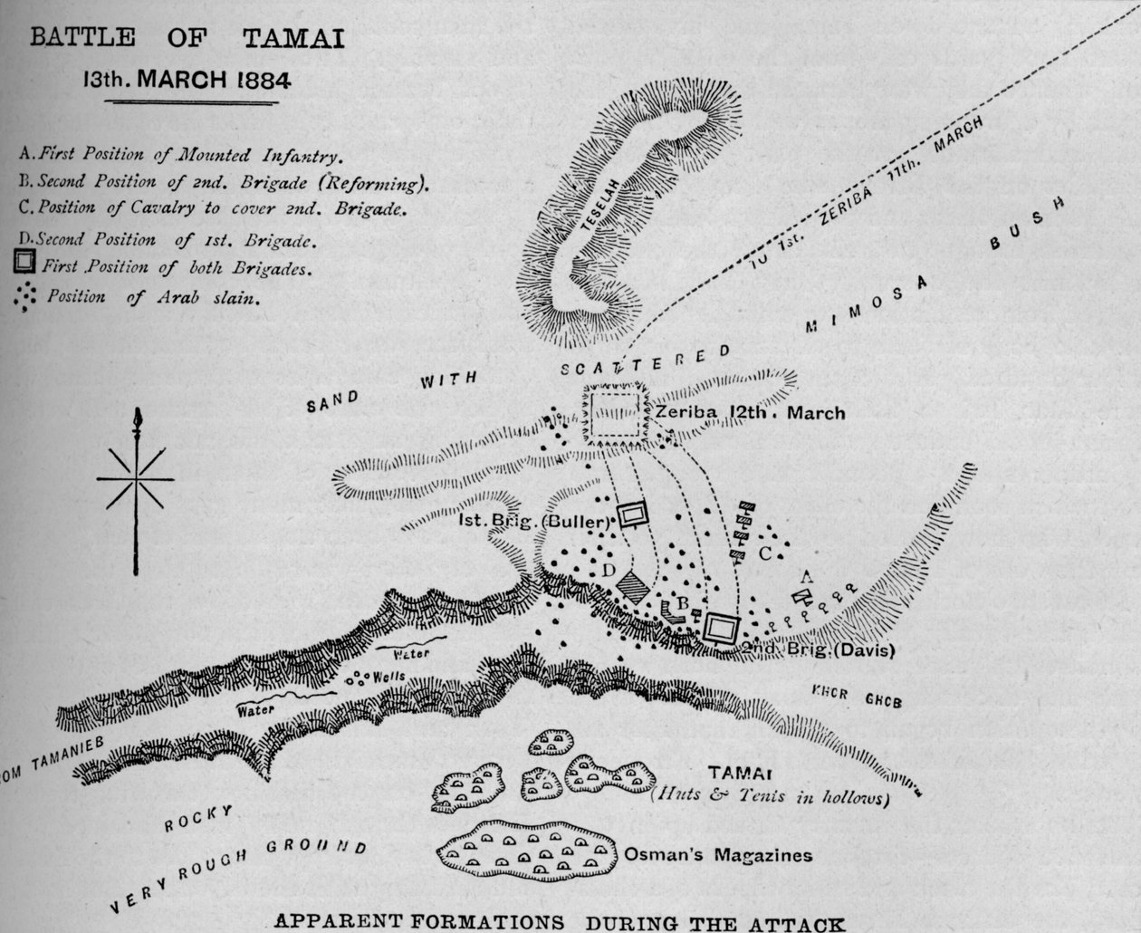तमई की लड़ाई: योजना, 1902 द्वारा अज्ञात