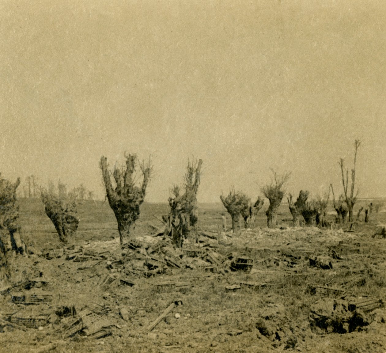 बैटलफील्ड, मौरेपस, उत्तरी फ्रांस, c1914-c1918 द्वारा अज्ञात