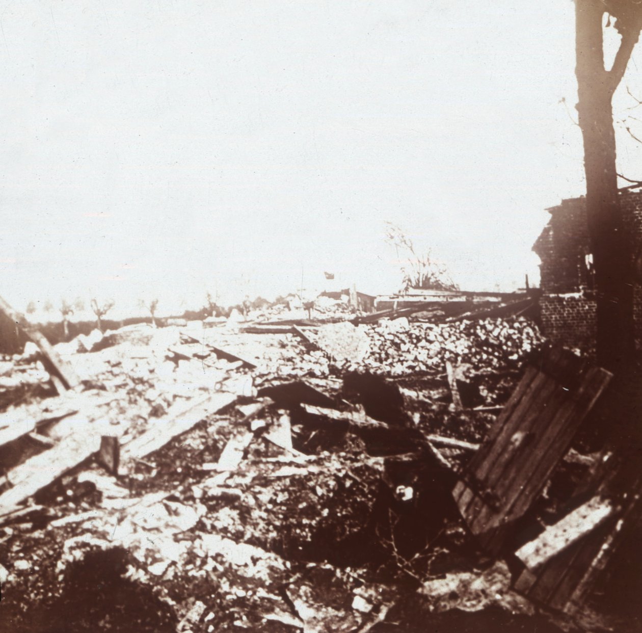 बैटलफील्ड, रोसेलेरे, फ्लैंडर्स, बेल्जियम, c1914-c1918 द्वारा अज्ञात