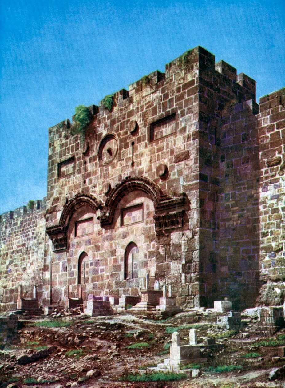 1933-1934, टेंपल हिल, यरुशलम, इज़राइल की लड़ाई द्वारा अज्ञात
