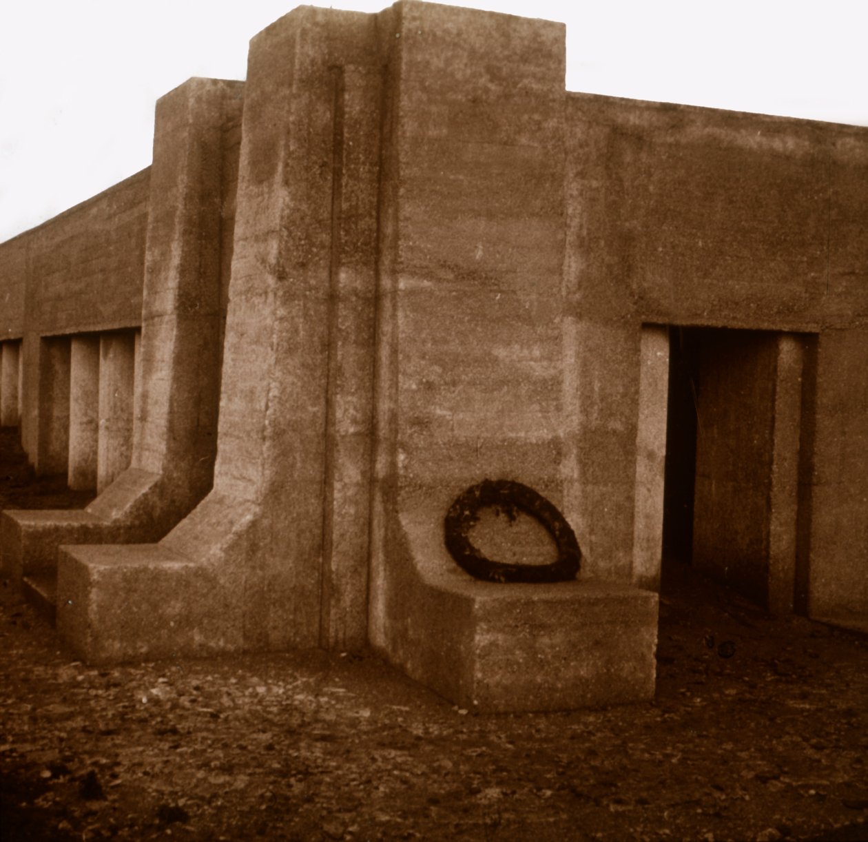 बेओनेट ट्रेंच, वर्दुन, उत्तरी फ्रांस, c1916-c1918 द्वारा अज्ञात