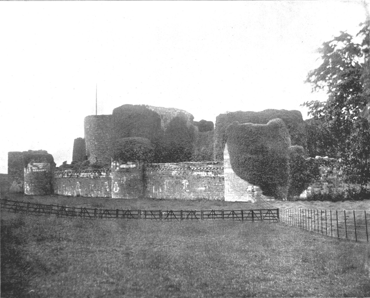 ब्यूमरिस कैसल, एंगलेसी, वेल्स, 1894। द्वारा अज्ञात